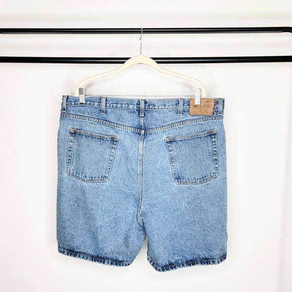 Calvin Klein CK Jeans Men's Vintage 90s Blue Denim Jean Shorts Size 42 - Picture 5 of 8